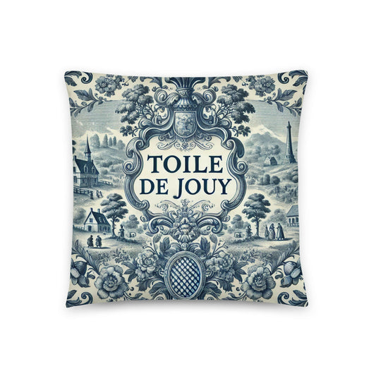 coussin toile de jouy