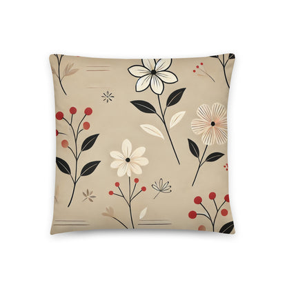 coussin florale