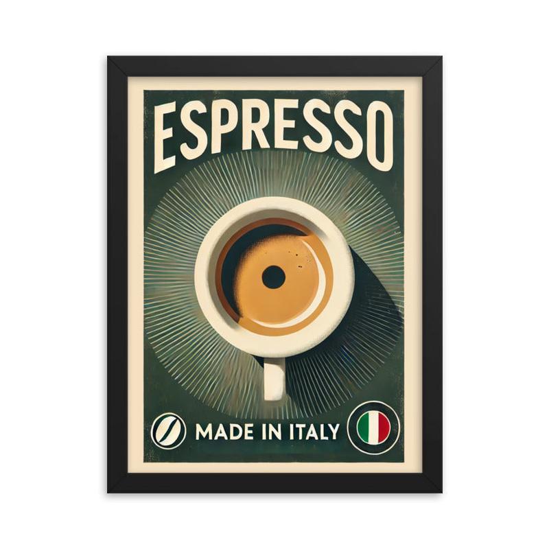 poster cafe espresso