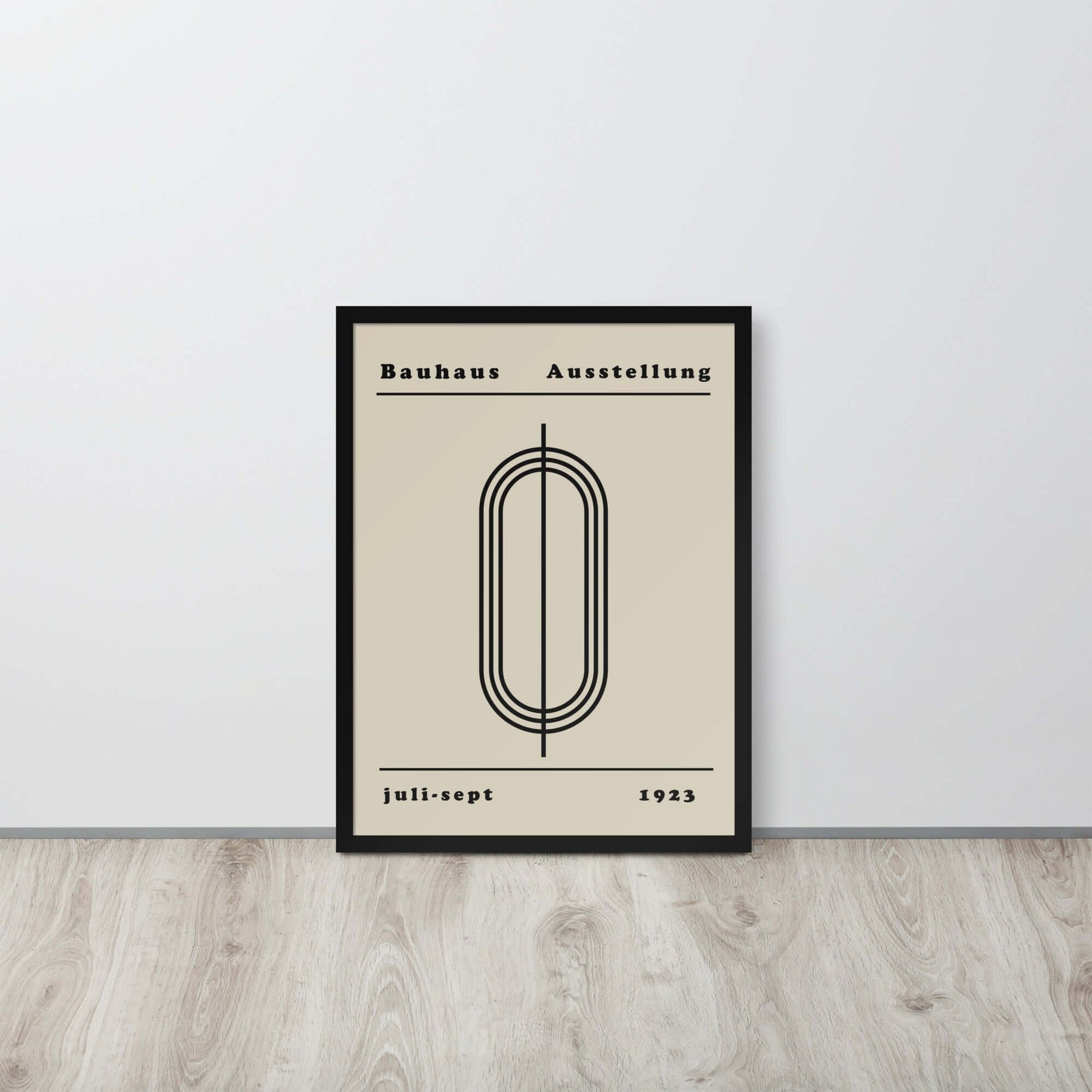 poster style bauhaus