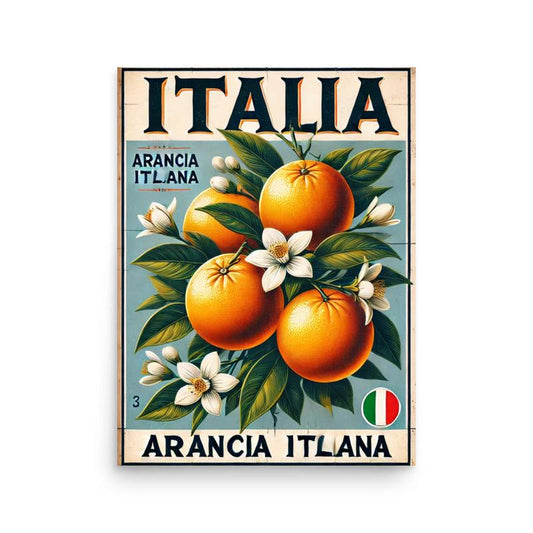 poster orange italie