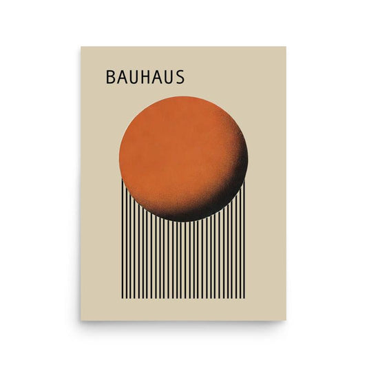 affiche bauhaus