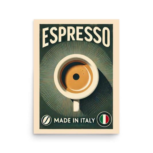 poster cafe espresso