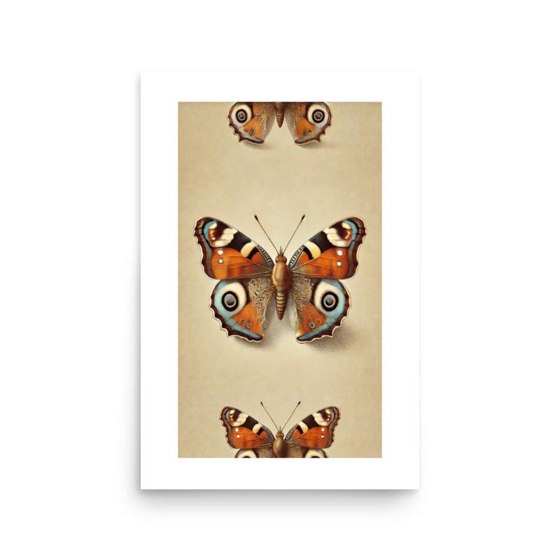 affiche papillon