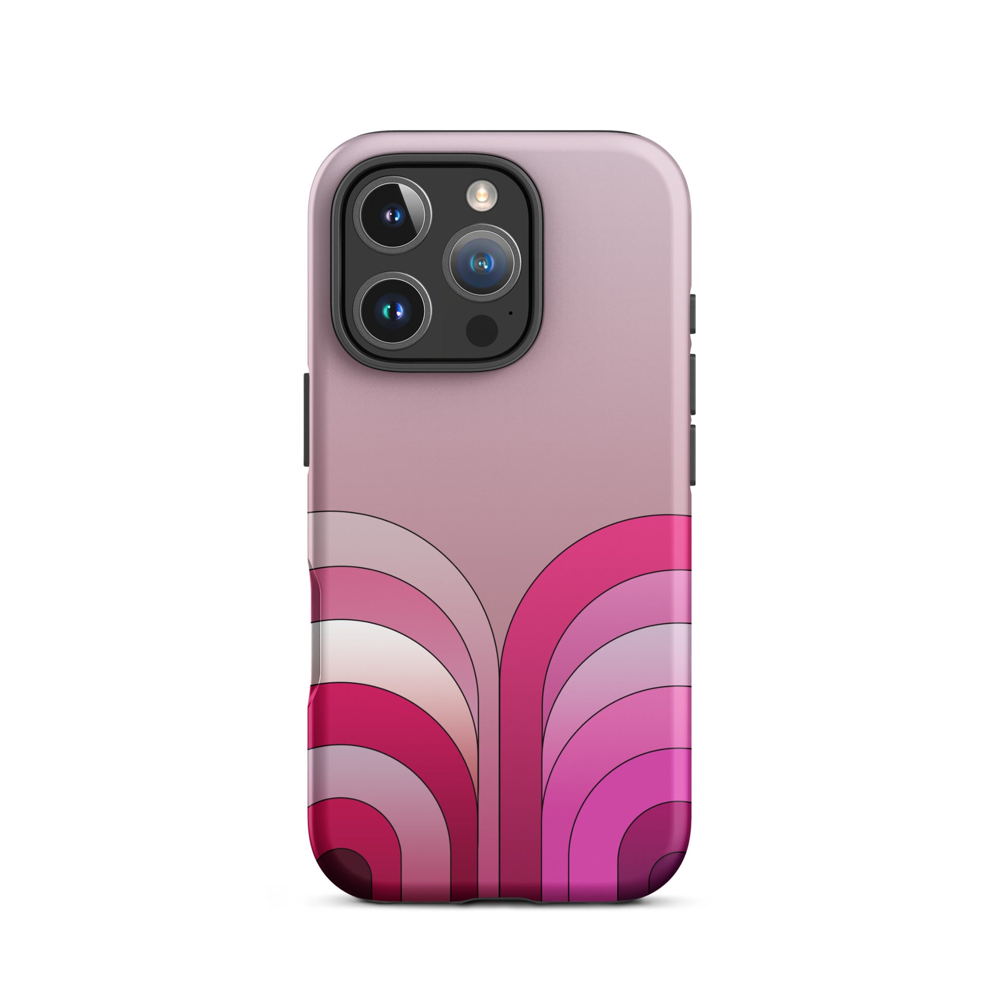 coque dégradé rose et violet