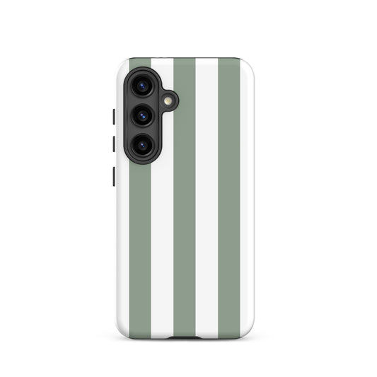 coque samsung rayure vert et blanc